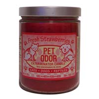 Pet Odor Exterminator 13oz Jar Candle - Fresh Strawberries
